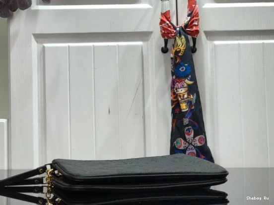 POCHETTE VUITTON LOUIS ZIP DOUBLE 0814